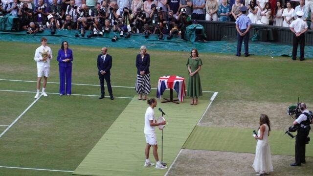 Alexander Zverev podczas Wimbledonu 2026