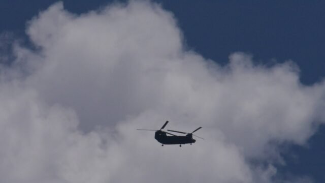 Śmigłowiec CH-47 Chinook włoskiego lotnictwa wojsk lądowych