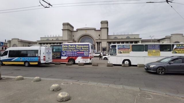 Dworzec kolejowy w Dnieprze